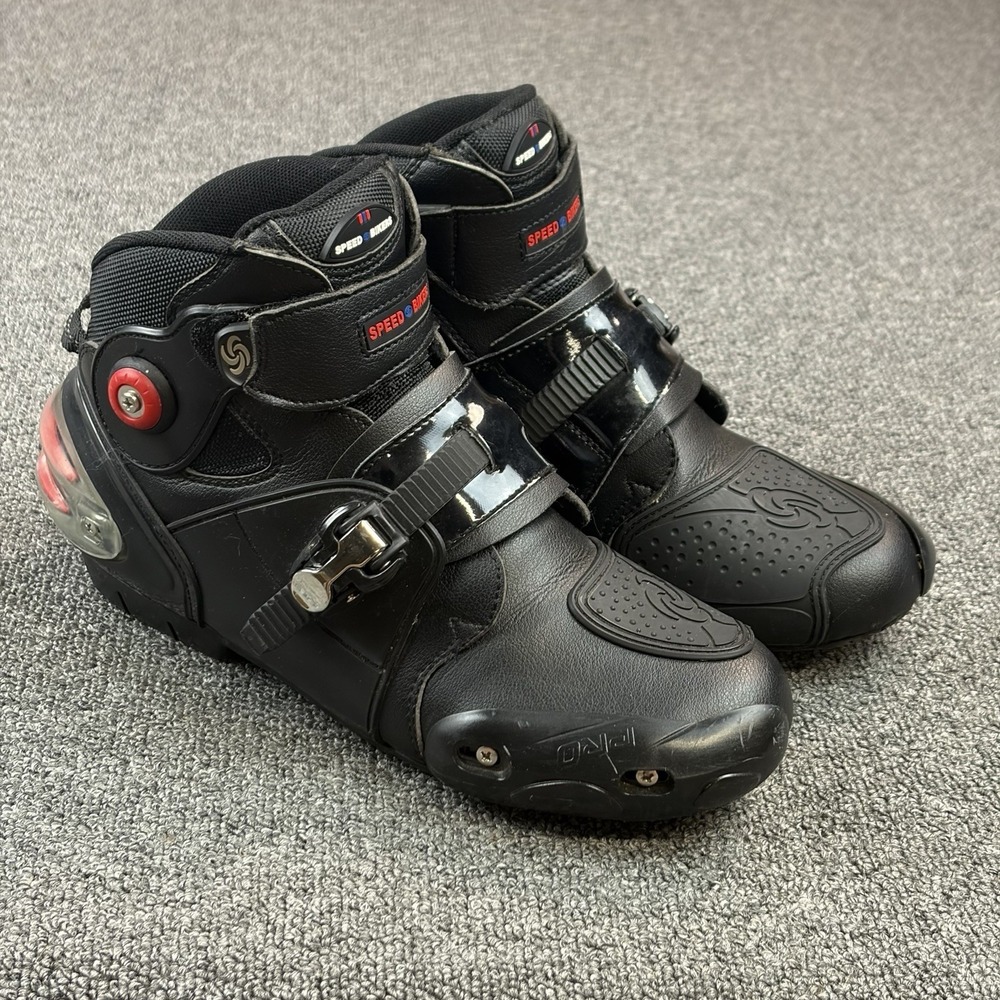 Riding Tribe Motorcycle Boots - Speed Bikers - Mens‎ US 10 - Dirt Bike Racing